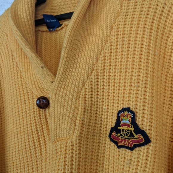 Vintage Yellow Gant Sweater - Picture 2 of 3